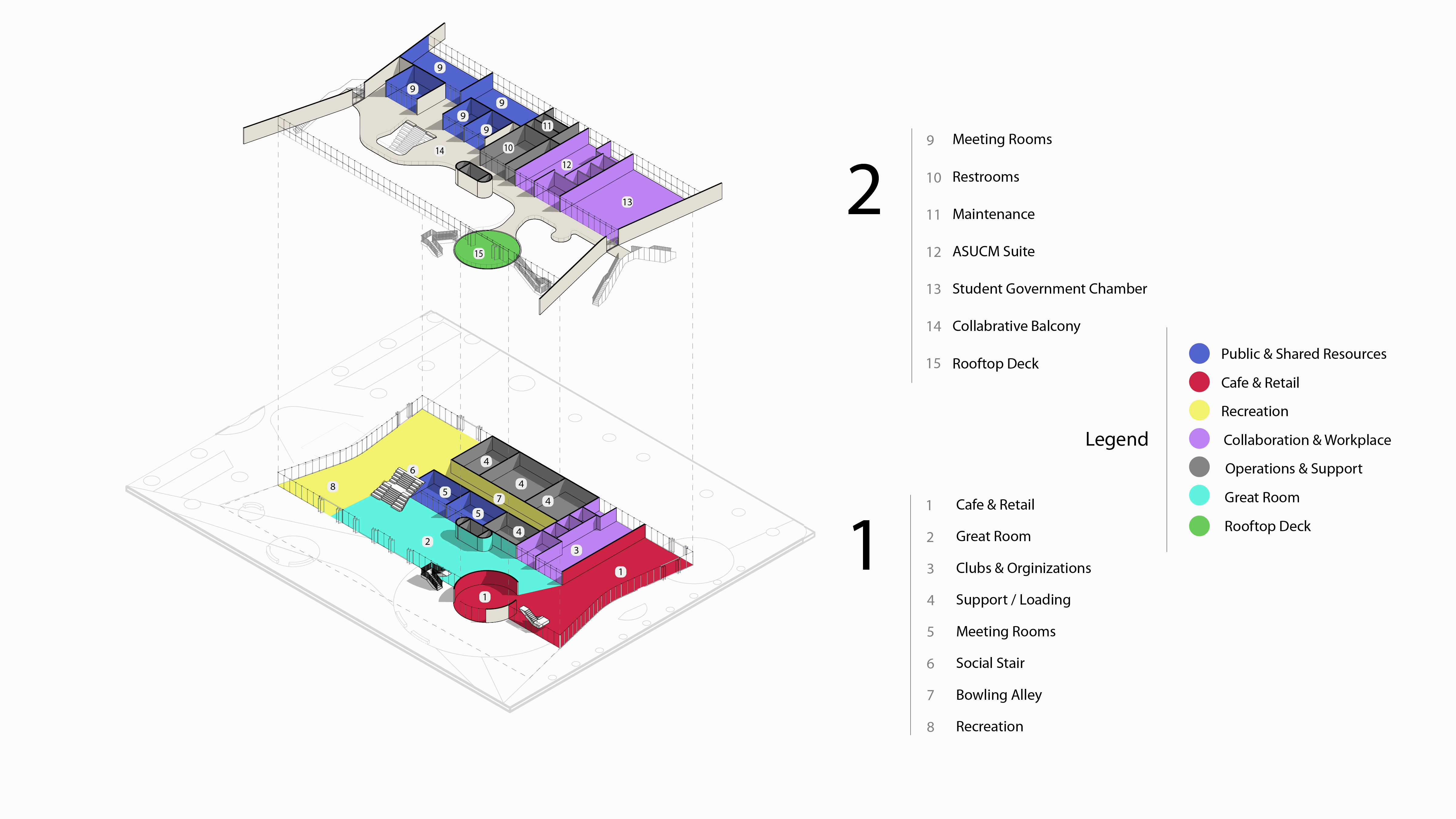 Student Union Rendering 3